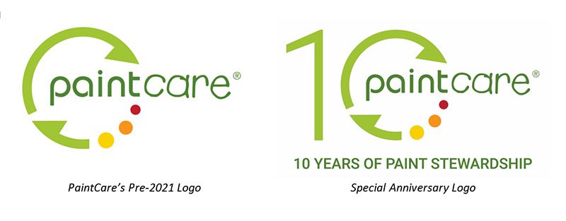 Antiguos logotipos de PaintCare